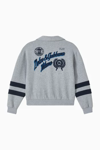 سويت شيرت بشعار الماركة قطن جيرسيه 