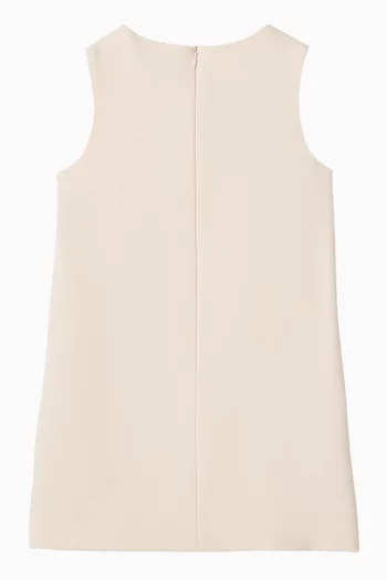 Logo Embroidered Dress