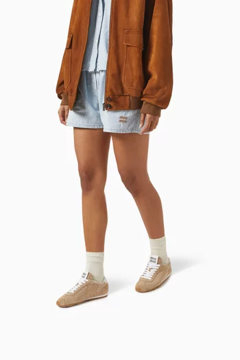 Plume Sneakers in Suede