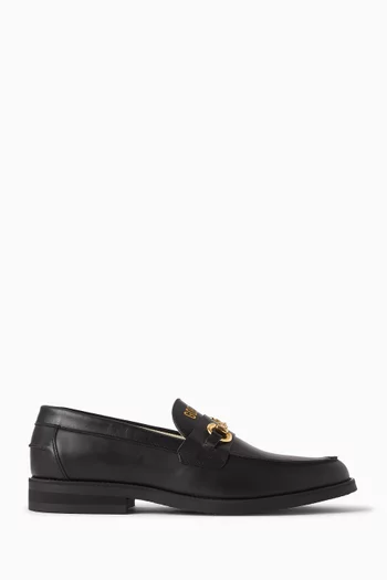 Wilde Good Luck Bit Loafers in leather