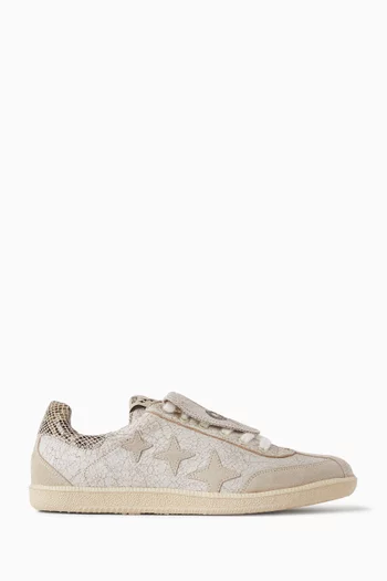 Plus Duke Snake Sneakers in Leather
