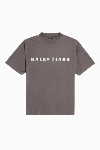 Unisex International T-shirt Medium-fit in Dry-jersey