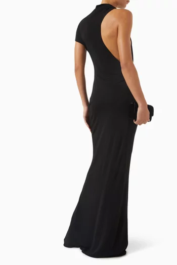 فستان بكتف مكشوف فيسكوز