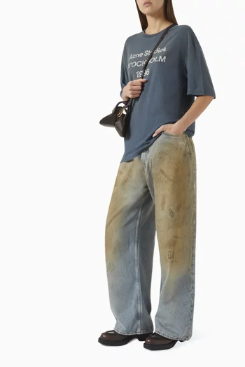 Super Baggy-fit Jeans in Denim