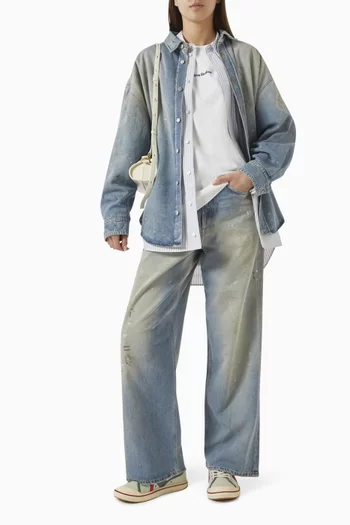 Super Baggy-fit Jeans in Denim