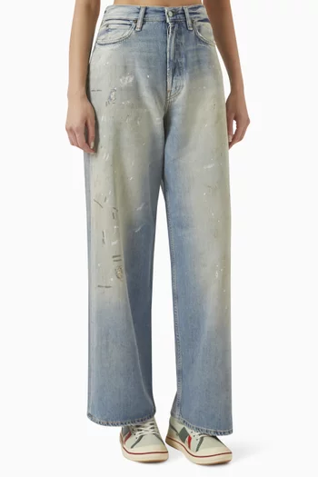 Super Baggy-fit Jeans in Denim