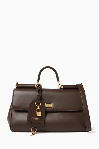 My Sicily Handbag in Calfskin Leather