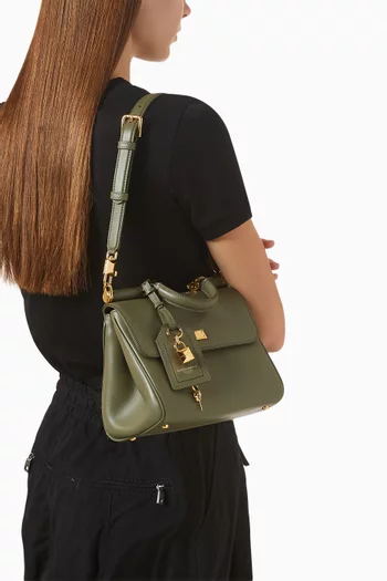 حقيبة ماي سيسيلي صغيرة بيد علوية جلد