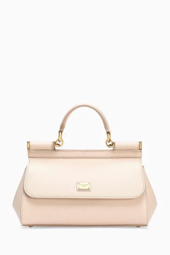 Medium Sicily Handbag in Dauphine Calfskin