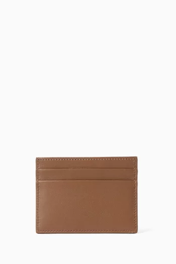 Dauphine Card Holder in Smooth Leather
