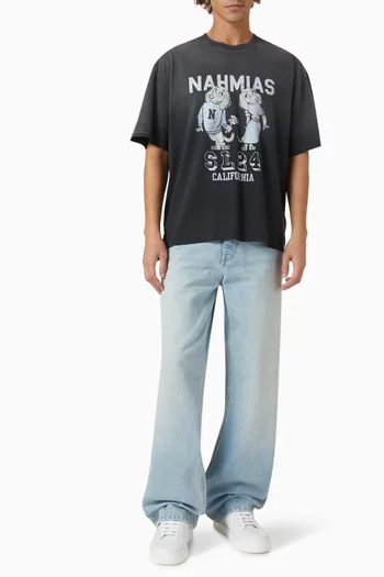 Baggy Jeans in Denim
