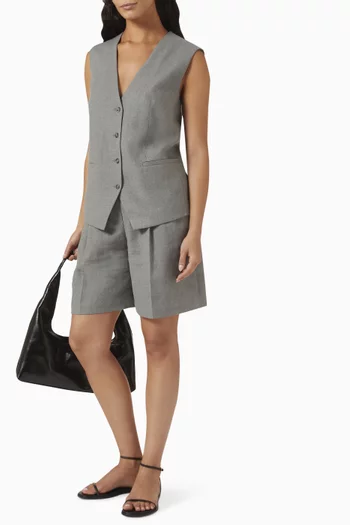 Suit Vest in Linen