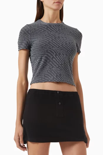 Tシャツ・カットソー T by Alexander Wang FW25 (4WC3251099 971) Shop Alexander Wang.t Clothing For Women Online in Kuwait