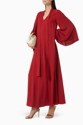 Bell-sleeve Dress