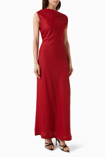 Suis Maxi Dress in Linen