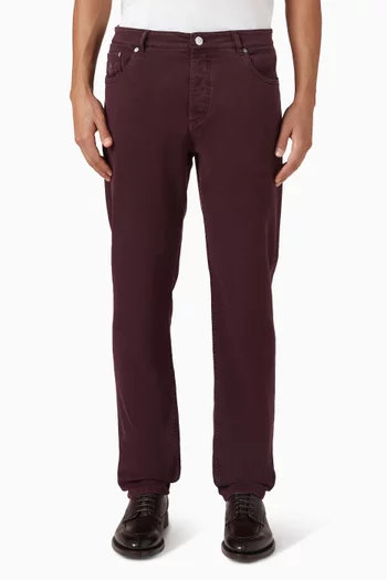 Garment-dyed Jeans in Denim