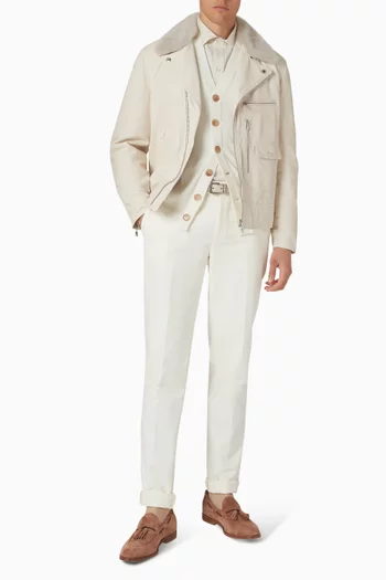 كارديغان بفتحة رقبة على شكل حرف V‏ كشمير