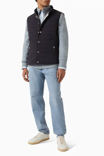 Iconic Fit Five-pocket Jeans in Denim