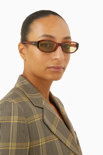 Don't Cha Oval Sunglasses