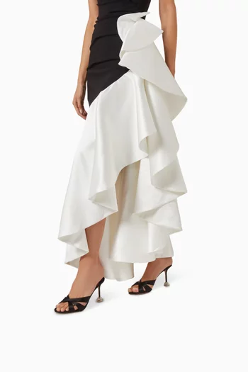 حذاء مفتوح كيس مي كويك بكعب 85 مم ستان