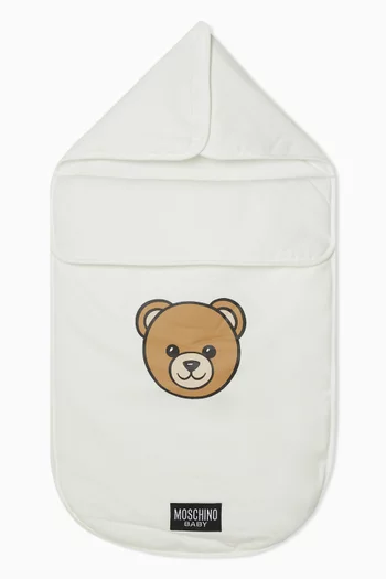 Teddy Bear Sleeping Bag in Cotton