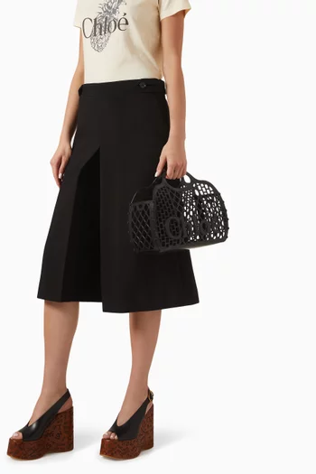 Cage Tote Bag in TPU Jelly