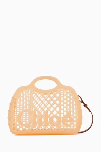 Cage Tote Bag in TPU Jelly