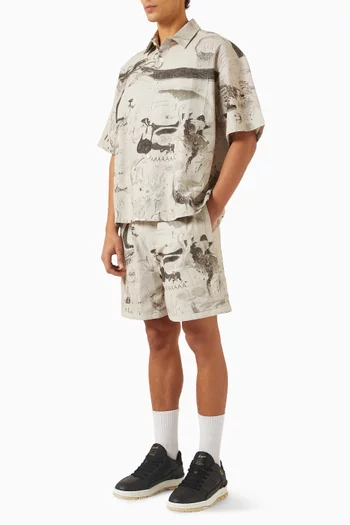 Megalo Printed Shorts
