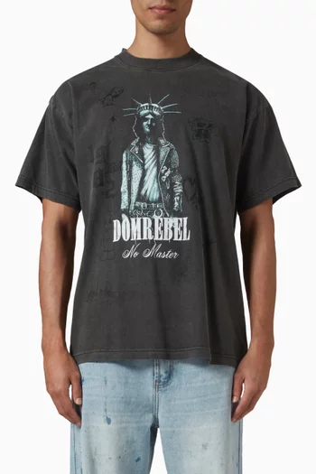 Gotham T-shirt in Cotton