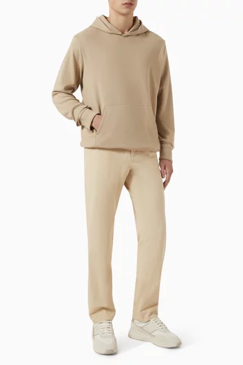 Brushed Pima Hoodie in Cotton