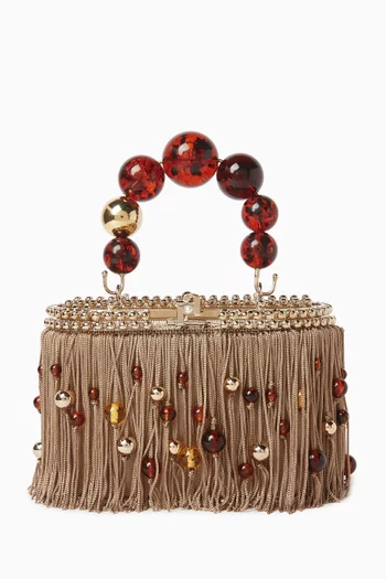 Mini Holli Ambra Top Handle Bag