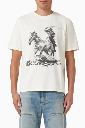 تي شيرت ريورد قطن