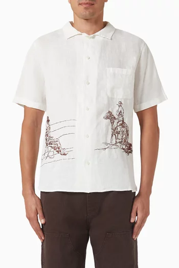 قميص ريميمبر مي بياقة بطيّة