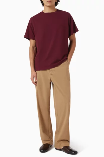 تي شيرت بطبعة بجعة وشعار I Love You قطن كشمير