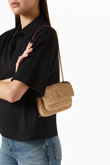 Mini Niki Bag in Raffia