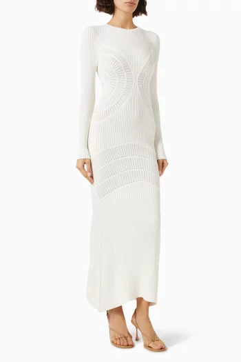 Vettore Slim-fit Maxi Dress in Knit