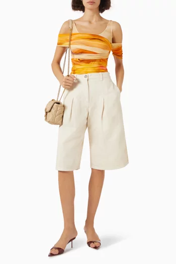 Pascal Bermuda Shorts in Cotton