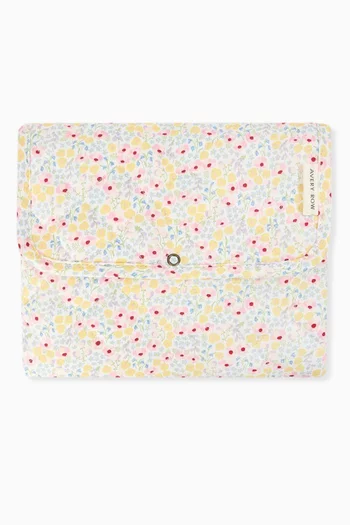 Wildflower Garden Travel Baby Changing Mat