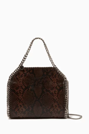 Mini Falabella Tote Bag in Snake Alter Mat