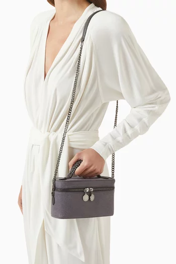 حقيبة مستحضرات تجميل فالابيلا جلد شاجي دير صناعي