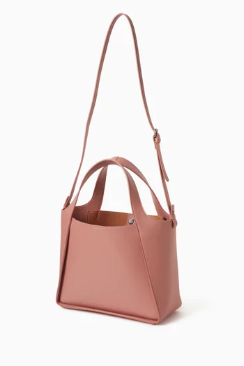 Logo Crossbody Bag in Eco Alter Grained Mat