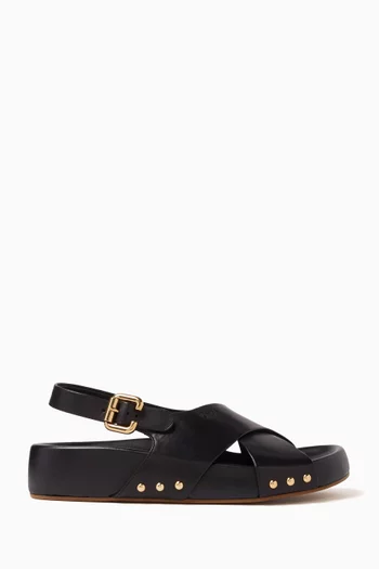 Paddington Sandals in Calf Leather