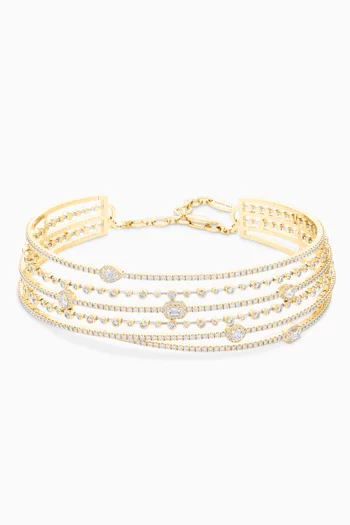 Trilogie Allure Iconic Choker in 18kt Yellow Gold