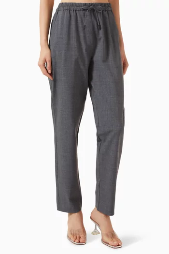 Bruno Tapered Pants in Virgin Wool Blend