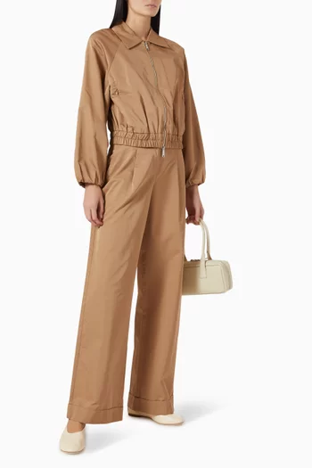 Erminia Water-repellent Jacket in Twill