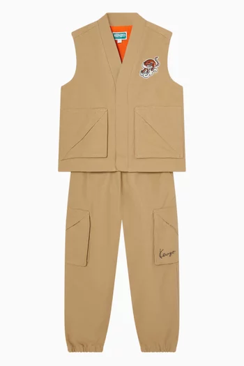 Tiger Vest in Cotton