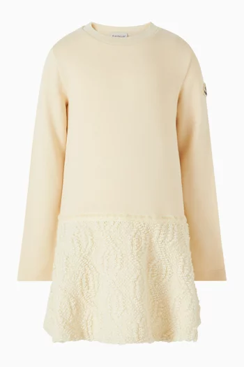 Sweatshirt Dress in Cotton