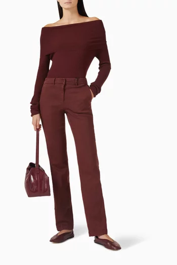 سترة كورين بأكتاف مكشوفة صوف