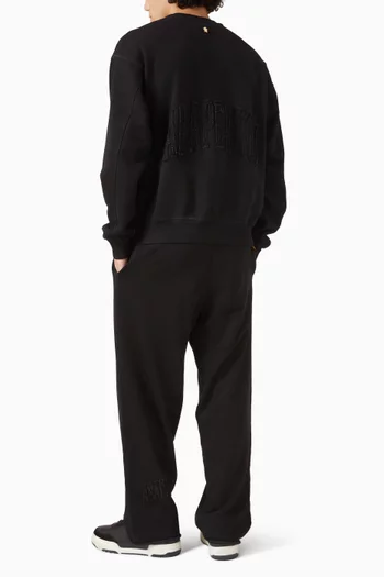 سويت شيرت بفتحة رقبة مستديرة