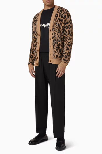 Button-up Cardigan in Knit
